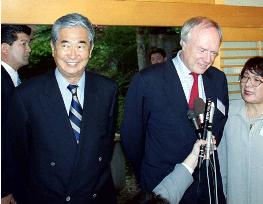 EU diplomats, Tokyo Gov. Ishihara visit Izu isles